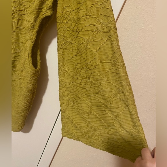 PLT Bodycon Cut-out Dress - Size Large - Olive Green - Picture 3 of 5